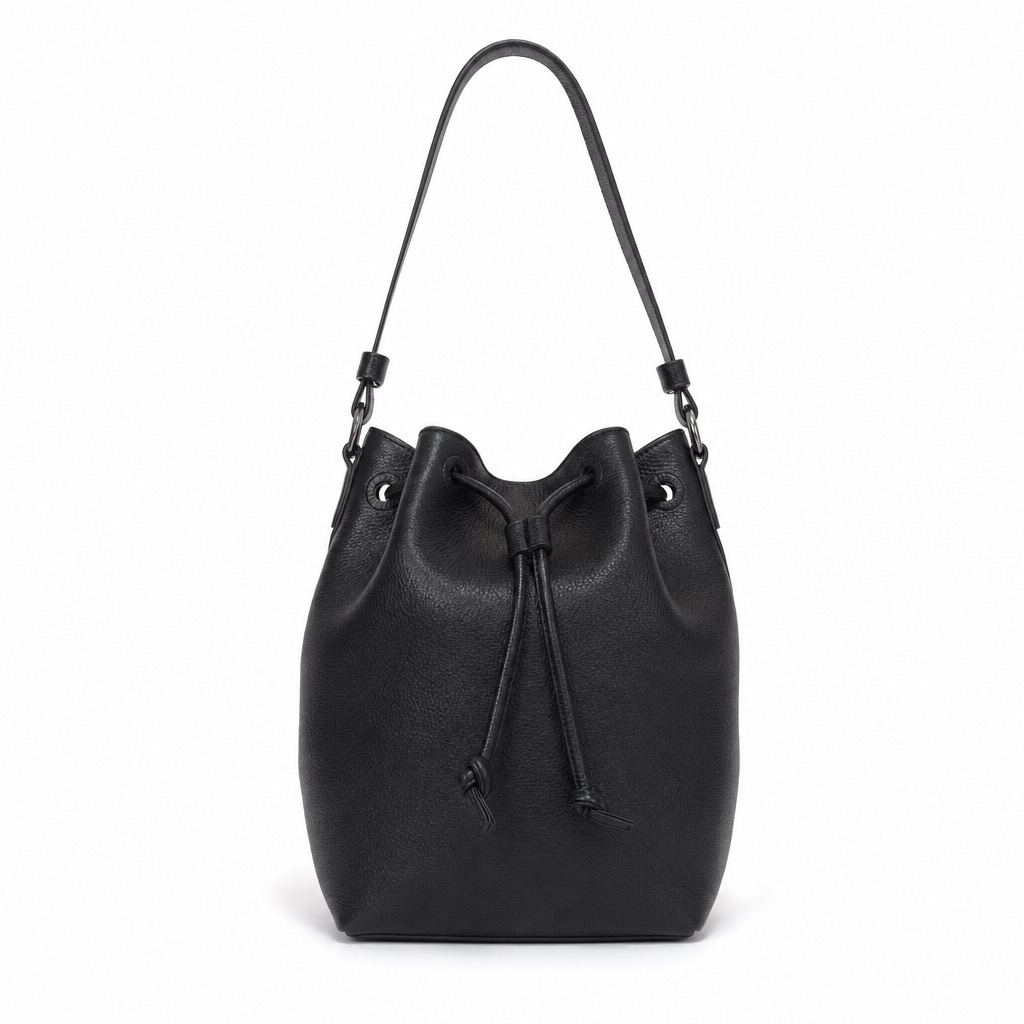 Drawstring Bucket Bag