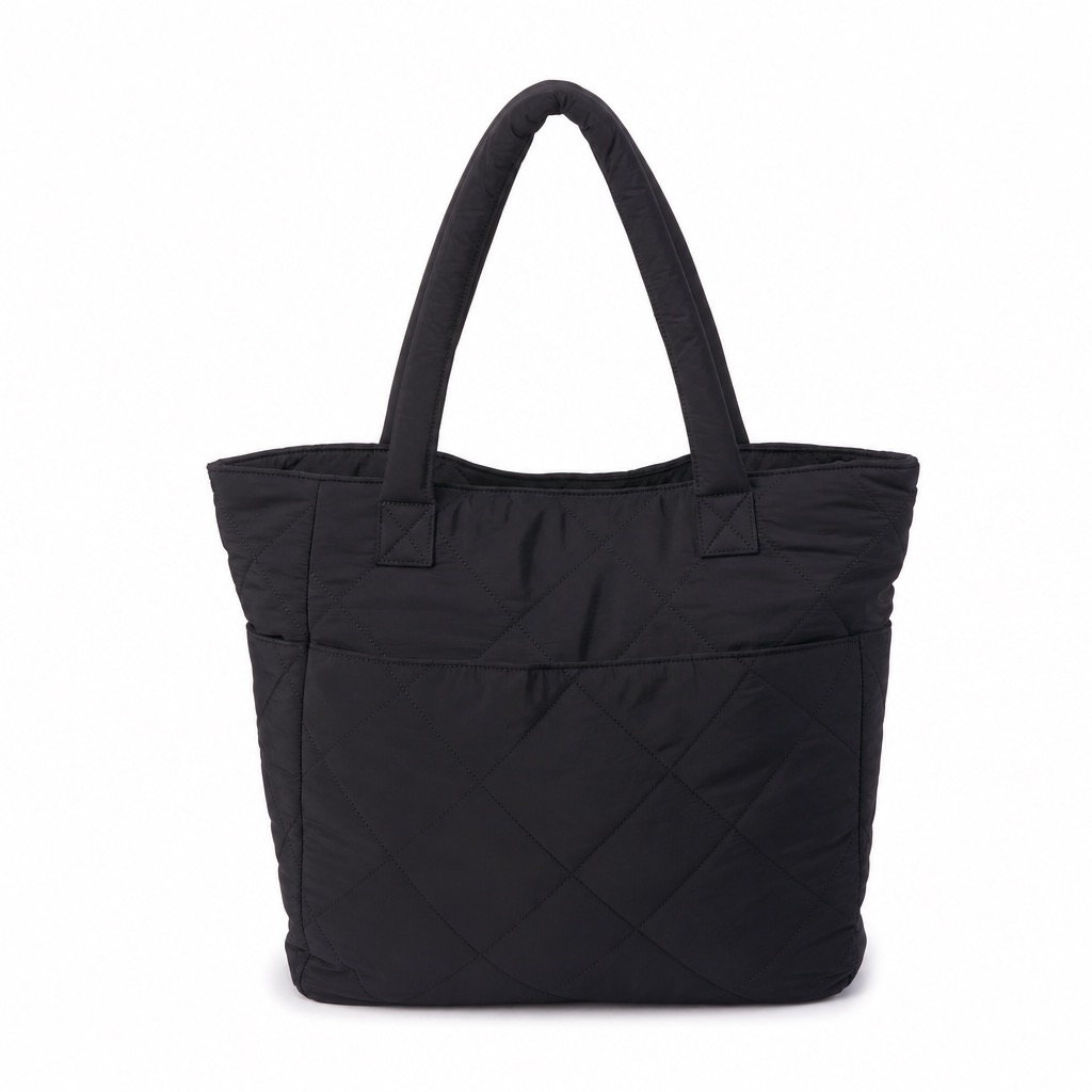 Quilted Puffer Tote