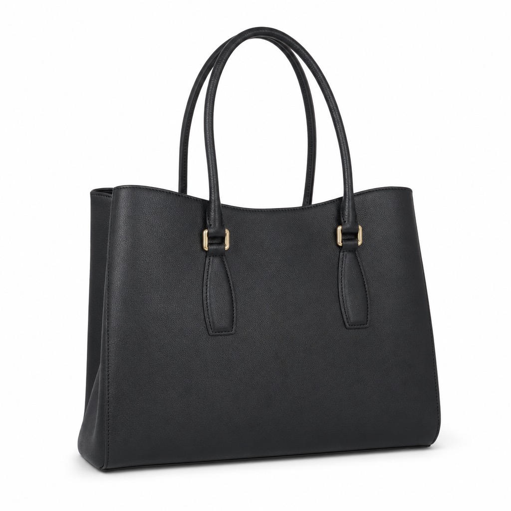 Structured Work Satchel Tote